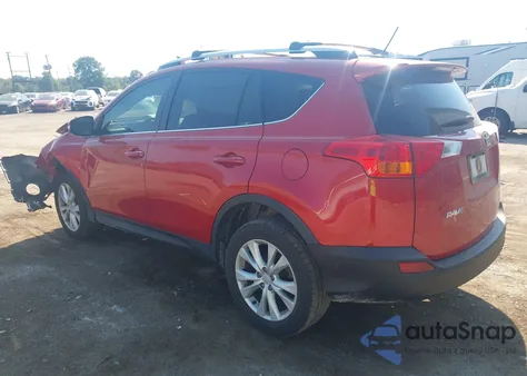 2014 Toyota Rav4 Limited из США, поврежденный, VIN 2T3YFREV9EW109649